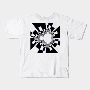 Mandelbrot XVI - Black Kids T-Shirt
